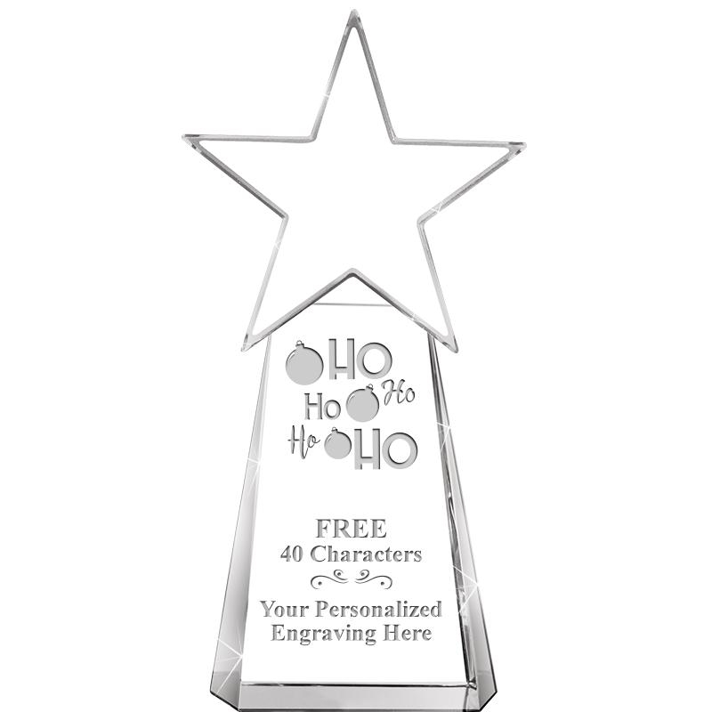 6" CLEAR CRYSTAL DYNOSTAR