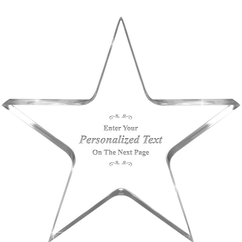 3.75" STELLA CRYSTAL AWARD