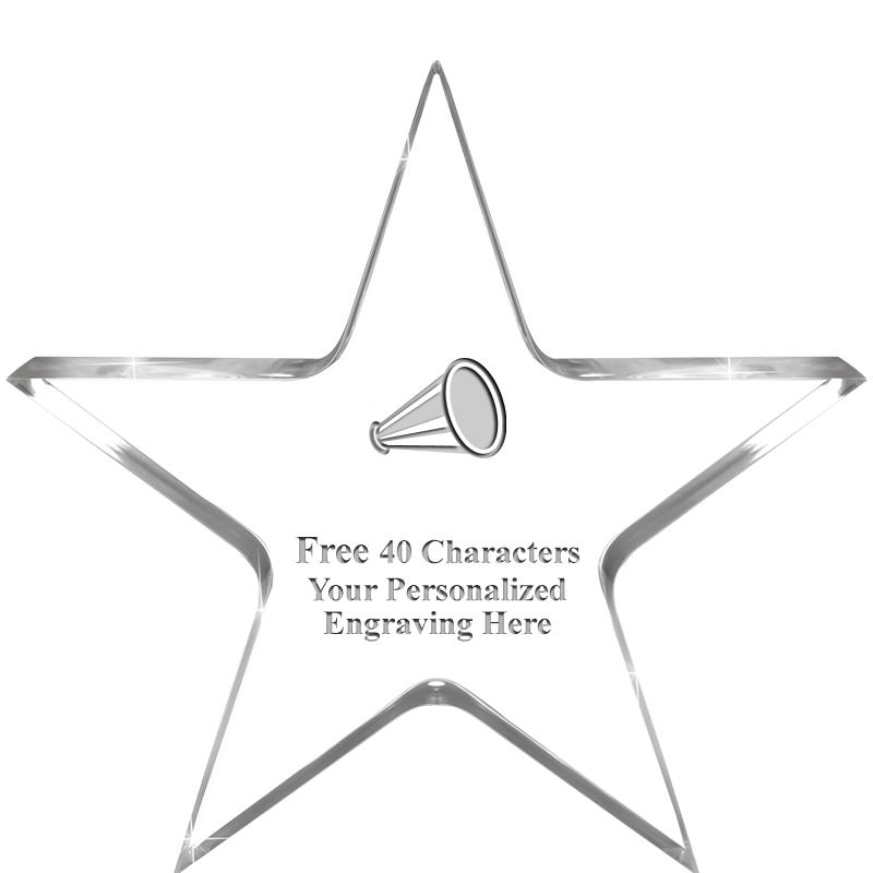 3.75" STELLA CRYSTAL AWARD