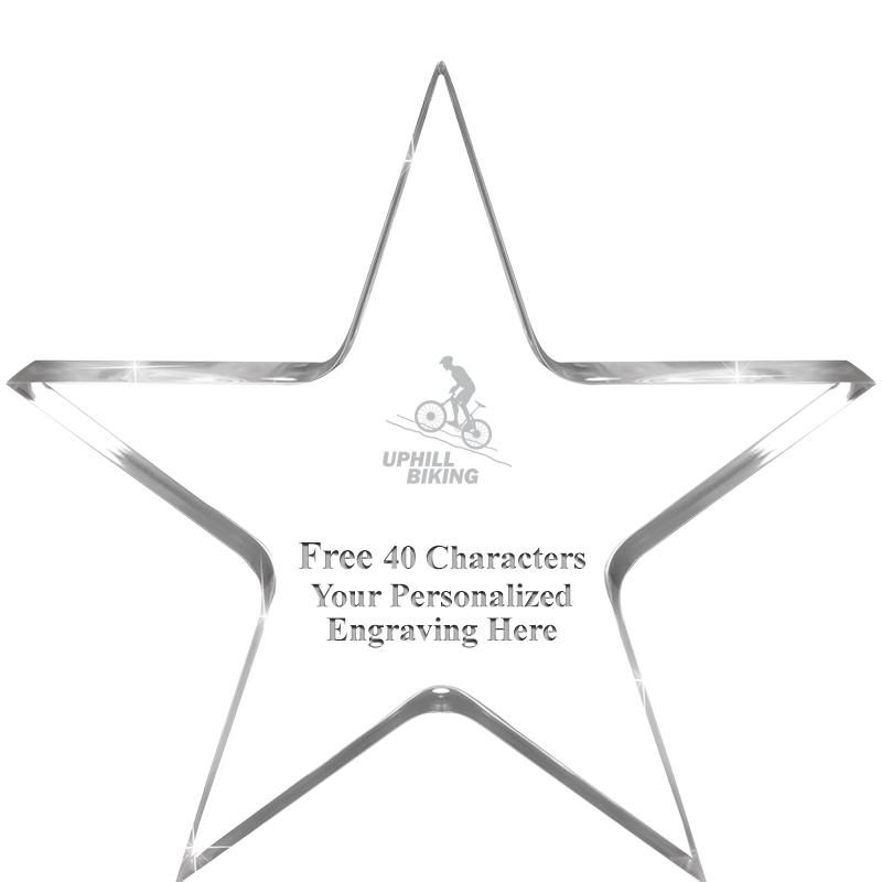 3.75" STELLA CRYSTAL AWARD