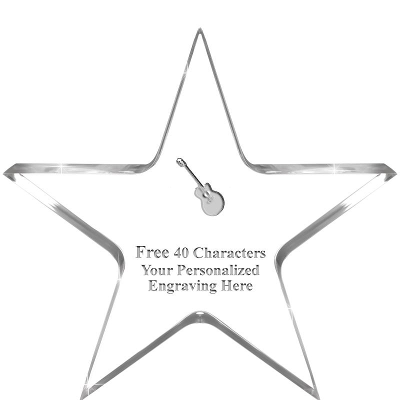 3.75" STELLA CRYSTAL AWARD