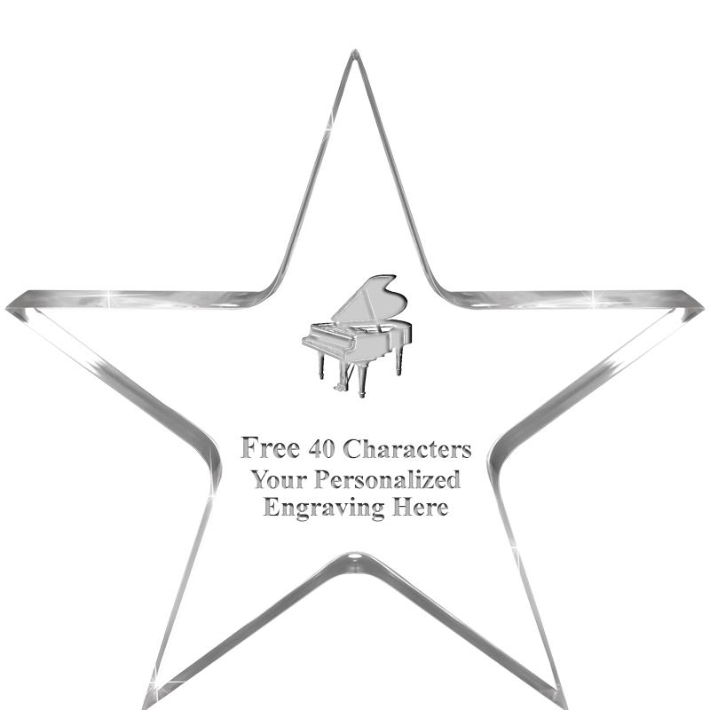 3.75" STELLA CRYSTAL AWARD