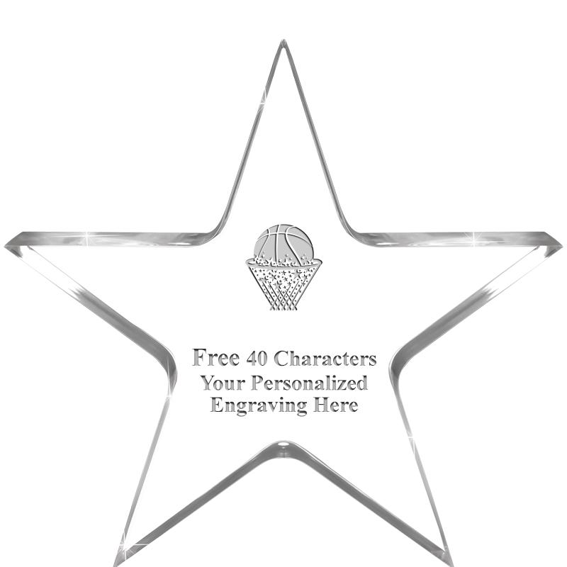 3.75" STELLA CRYSTAL AWARD