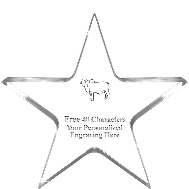 3.75" STELLA CRYSTAL AWARD