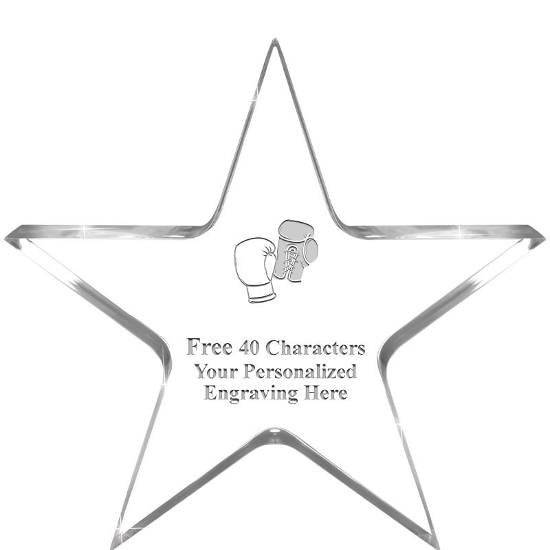 3.75" STELLA CRYSTAL AWARD