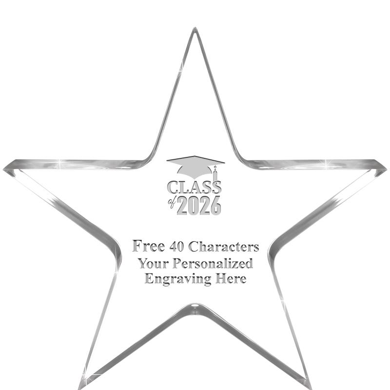 3.75" STELLA CRYSTAL AWARD