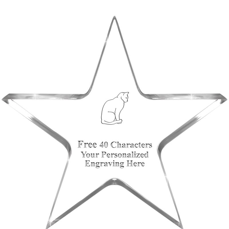 3.75" STELLA CRYSTAL AWARD