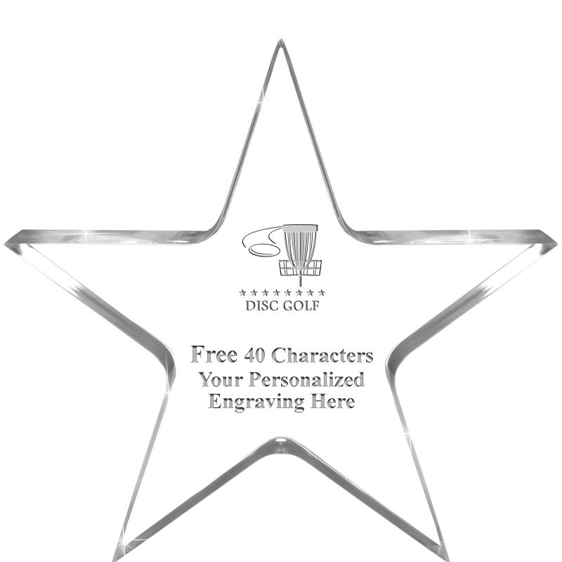 3.75" STELLA CRYSTAL AWARD
