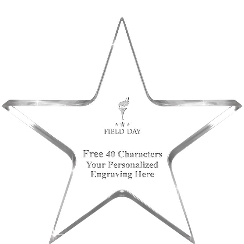 3.75" STELLA CRYSTAL AWARD