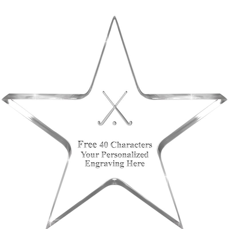 3.75" STELLA CRYSTAL AWARD