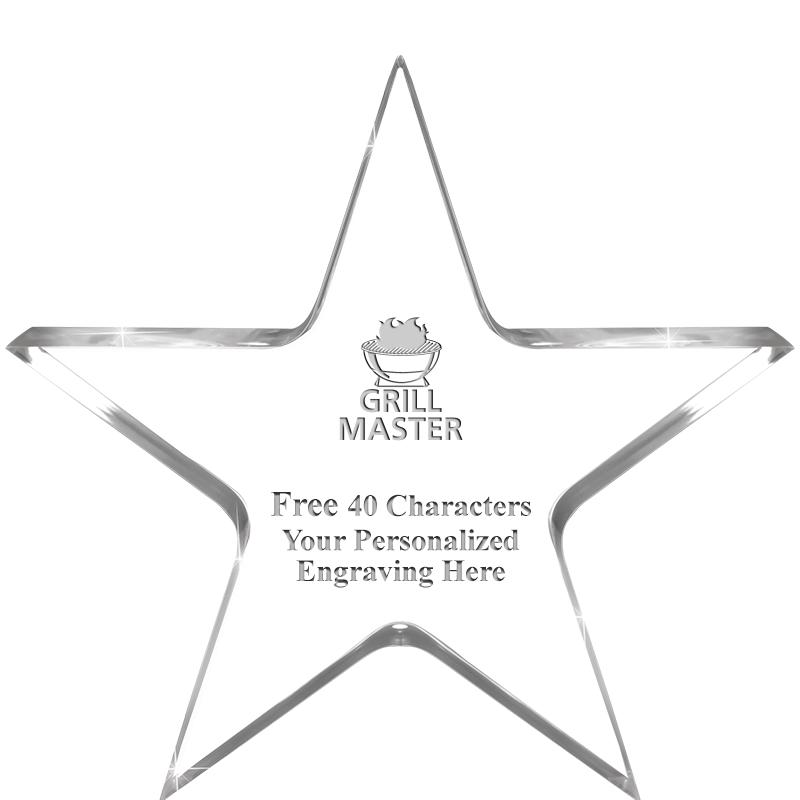 3.75" STELLA CRYSTAL AWARD