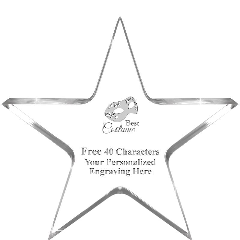 3.75" STELLA CRYSTAL AWARD