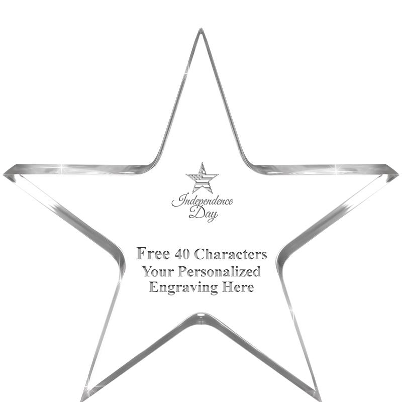 3.75" STELLA CRYSTAL AWARD