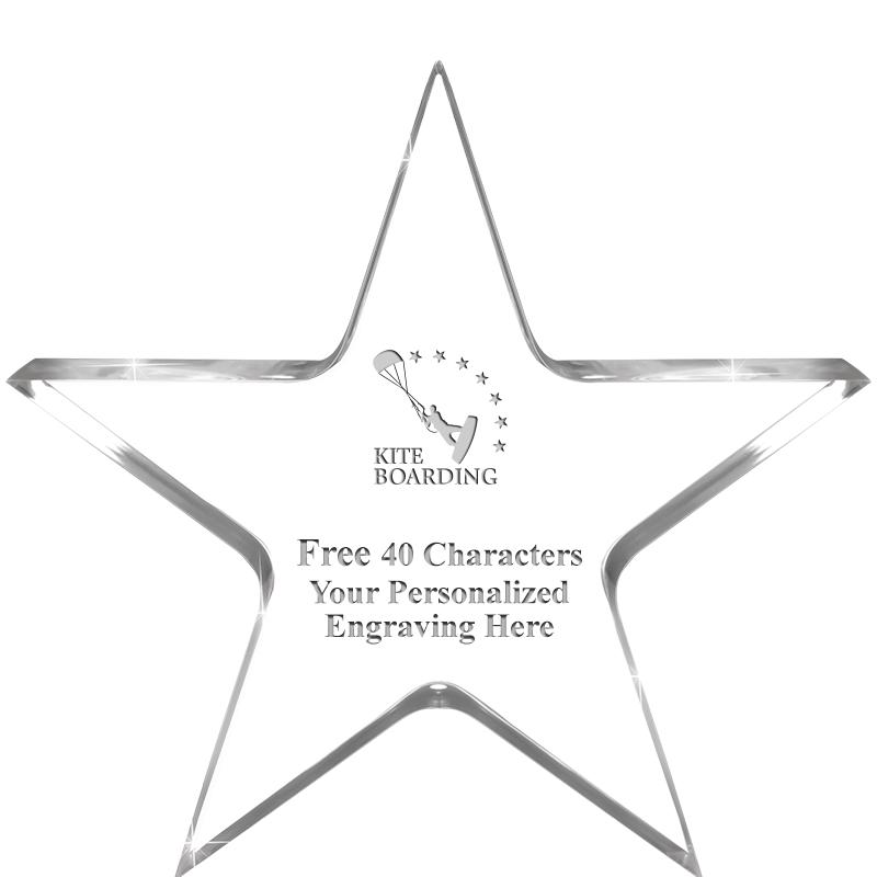 3.75" STELLA CRYSTAL AWARD