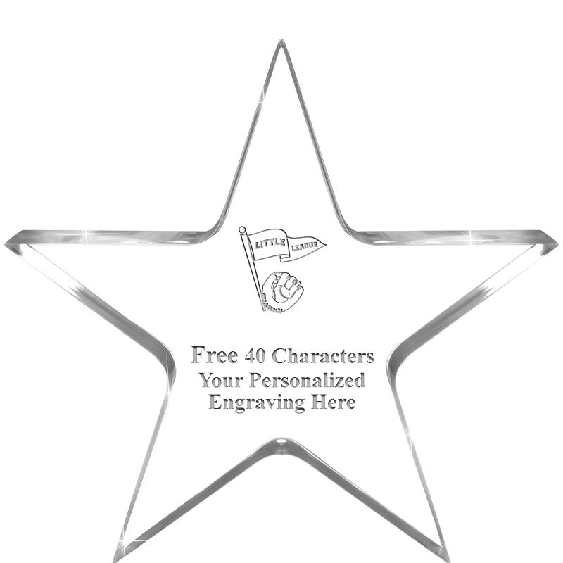 3.75" STELLA CRYSTAL AWARD