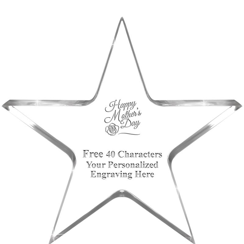 3.75" STELLA CRYSTAL AWARD