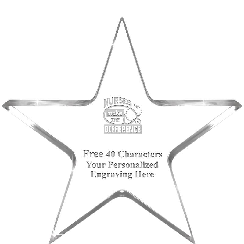 3.75" STELLA CRYSTAL AWARD