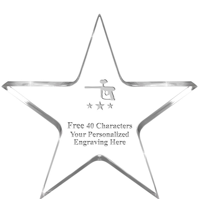 3.75" STELLA CRYSTAL AWARD