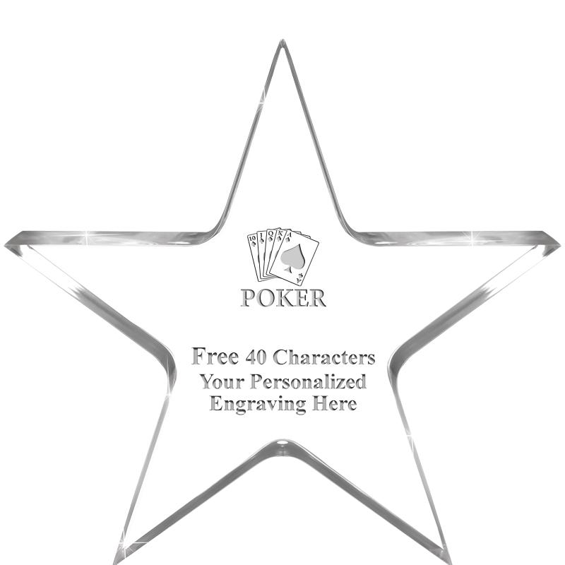 3.75" STELLA CRYSTAL AWARD