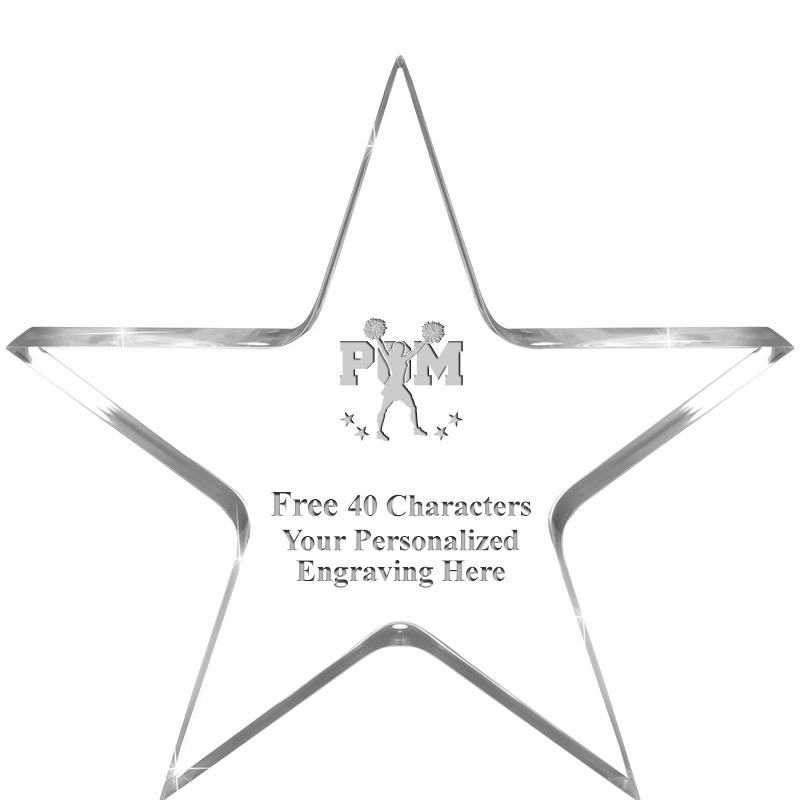 3.75" STELLA CRYSTAL AWARD