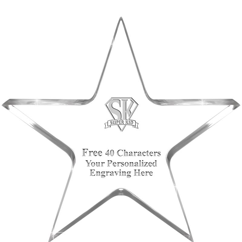 3.75" STELLA CRYSTAL AWARD