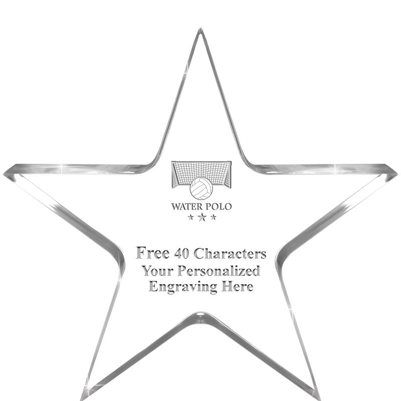 3.75" STELLA CRYSTAL AWARD