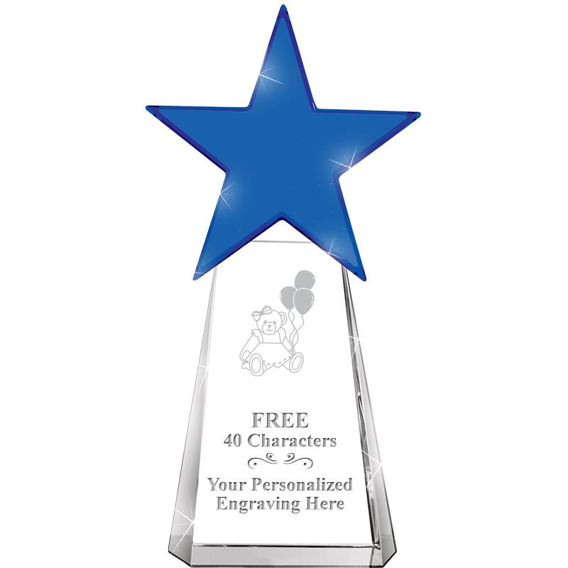 6" SAPPHIRE CRYSTAL DYNOSTAR