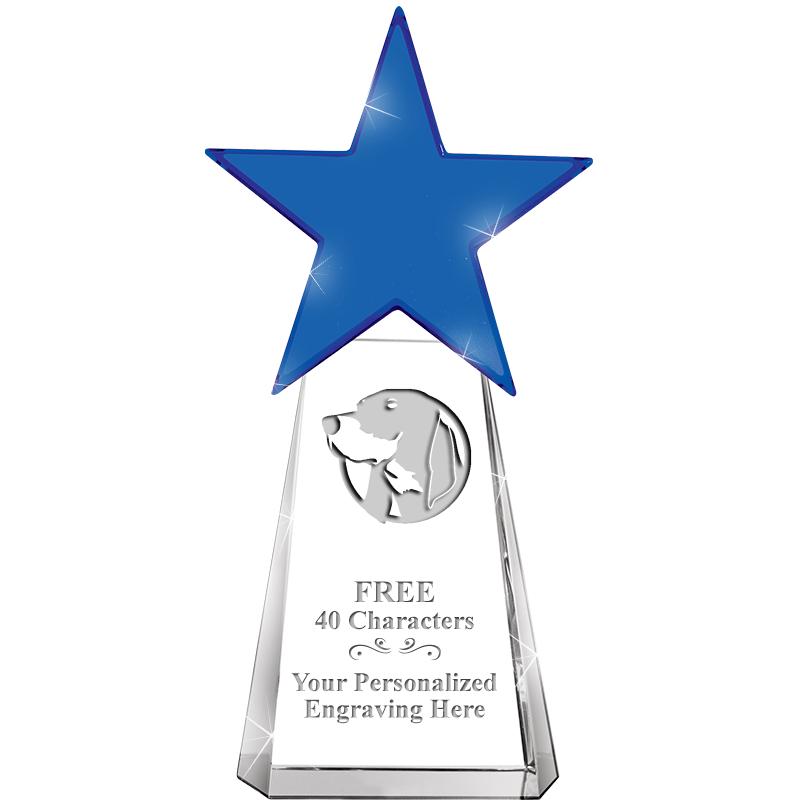 6" SAPPHIRE CRYSTAL DYNOSTAR