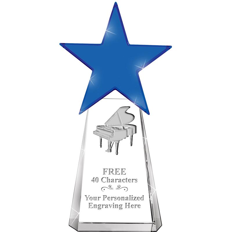 6" SAPPHIRE CRYSTAL DYNOSTAR