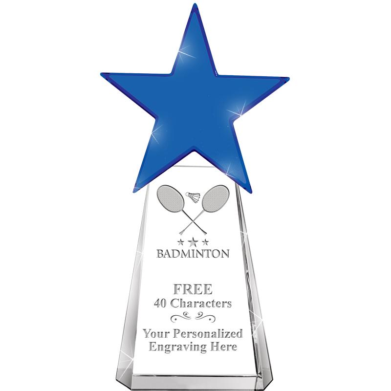 6" SAPPHIRE CRYSTAL DYNOSTAR