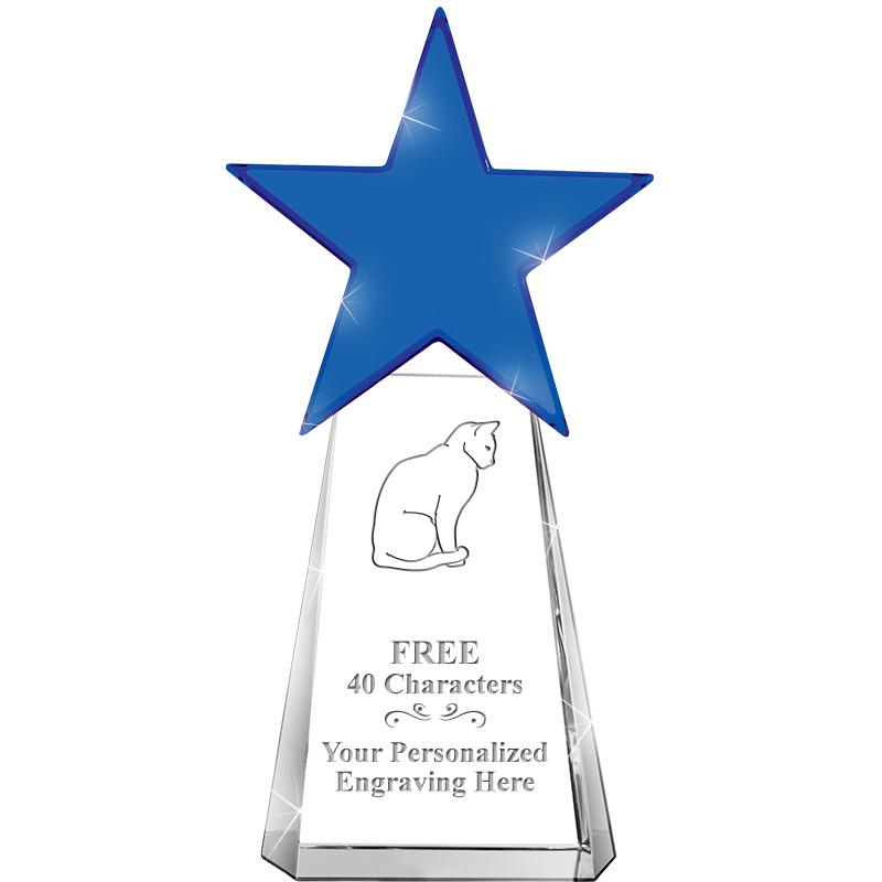 6" SAPPHIRE CRYSTAL DYNOSTAR