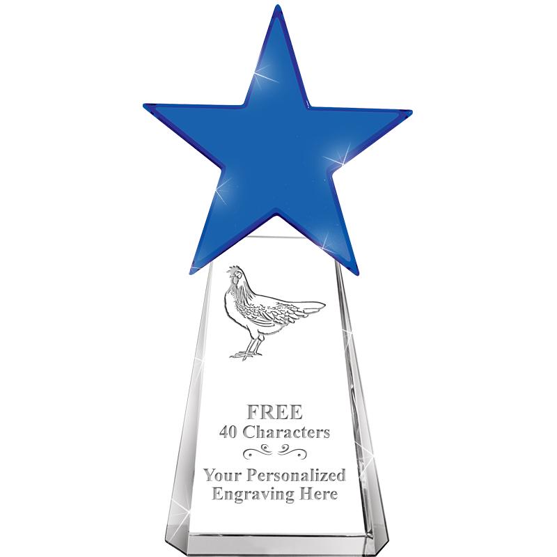 6" SAPPHIRE CRYSTAL DYNOSTAR