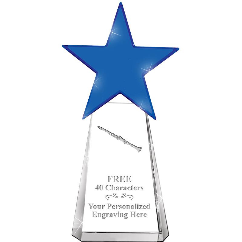 6" SAPPHIRE CRYSTAL DYNOSTAR