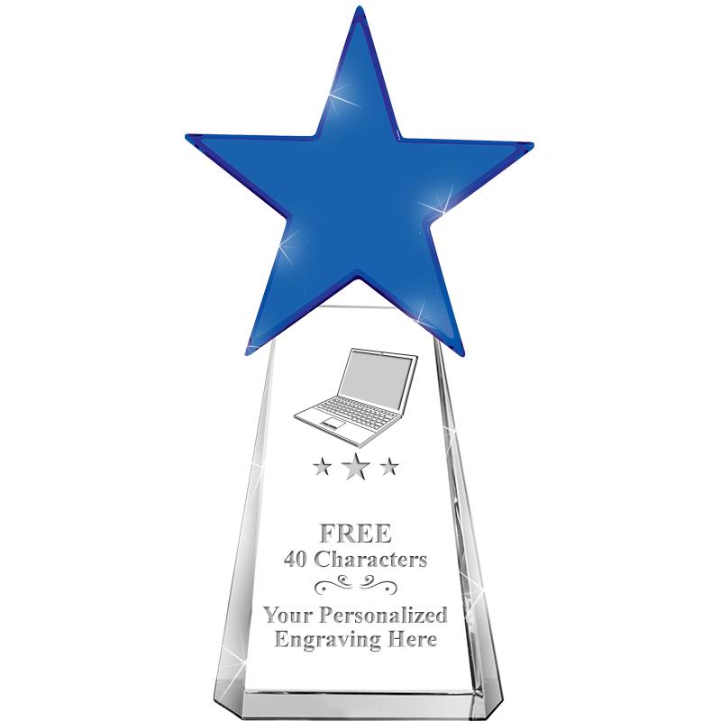 6" SAPPHIRE CRYSTAL DYNOSTAR