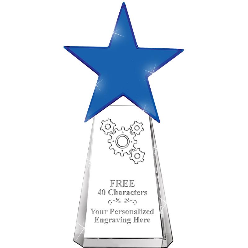 6" SAPPHIRE CRYSTAL DYNOSTAR