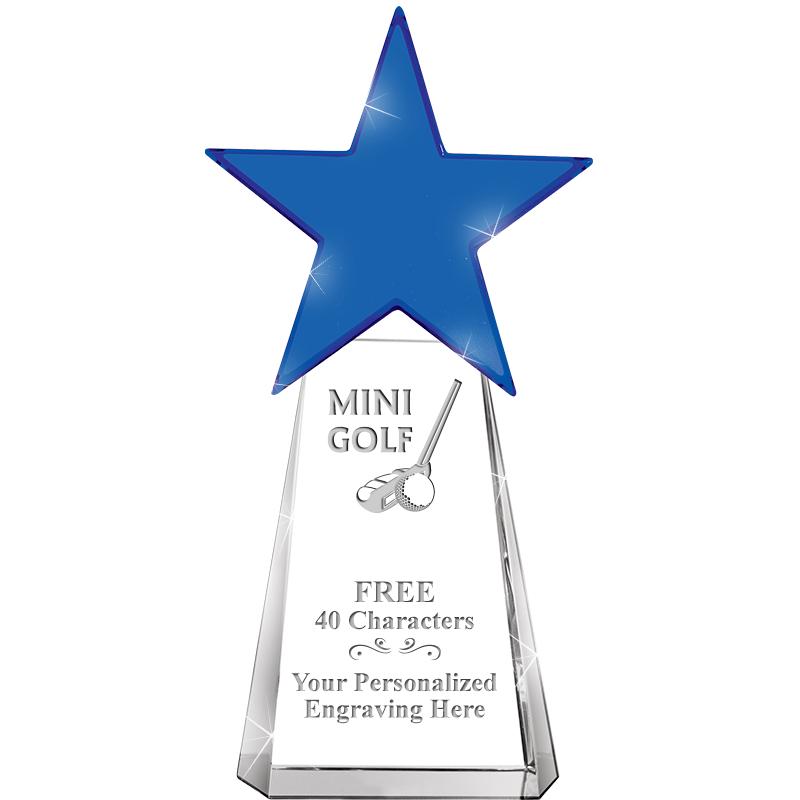 6" SAPPHIRE CRYSTAL DYNOSTAR