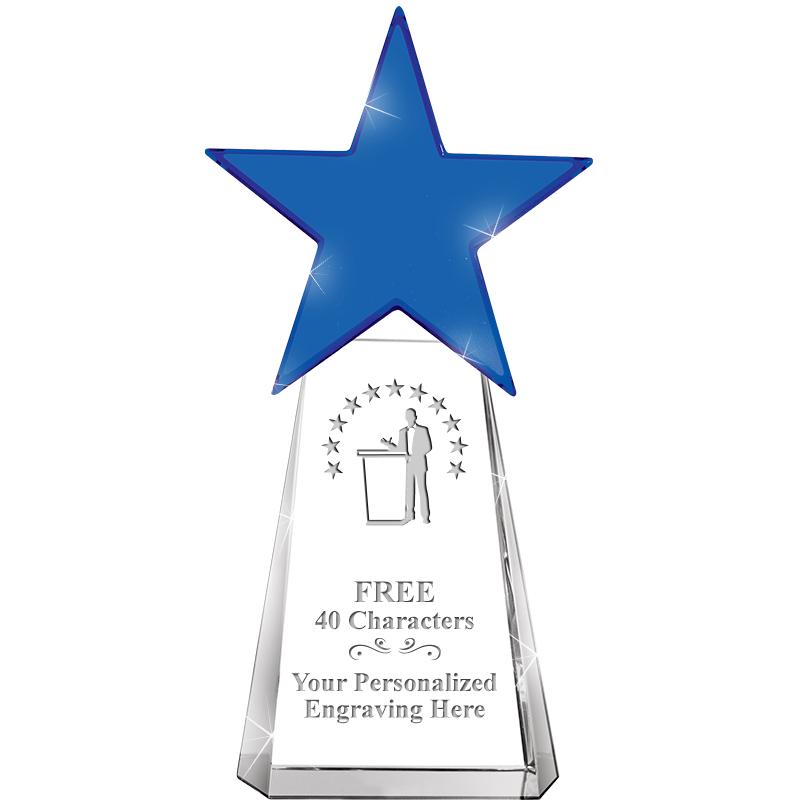 6" SAPPHIRE CRYSTAL DYNOSTAR