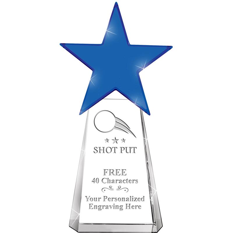 6" SAPPHIRE CRYSTAL DYNOSTAR