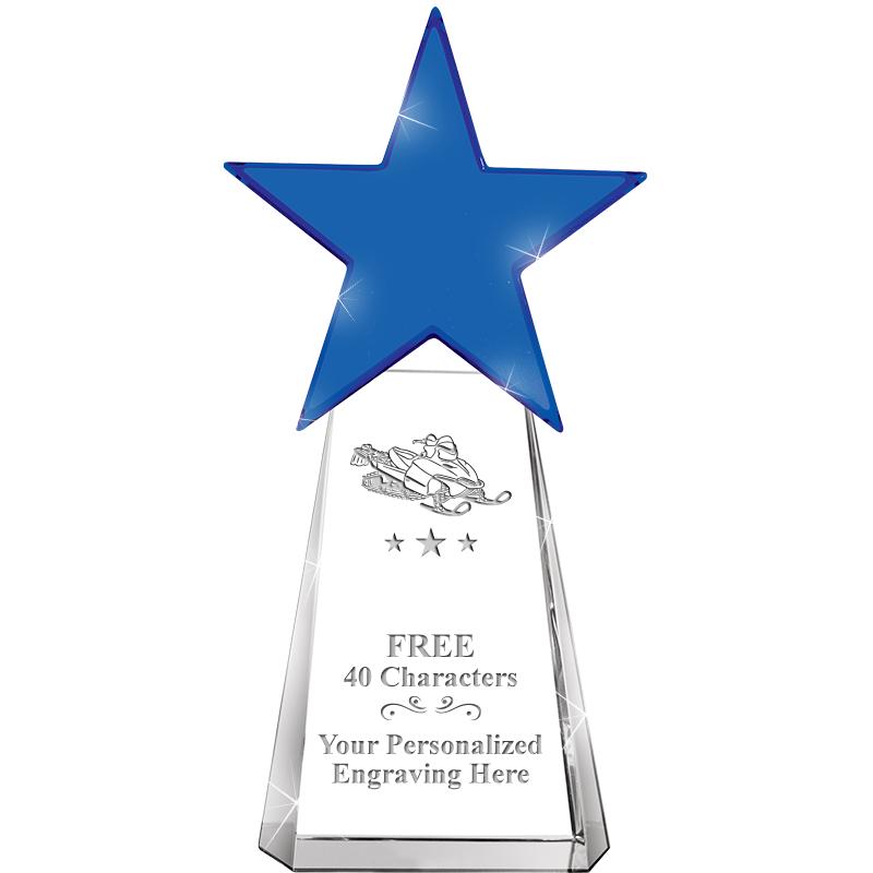 6" SAPPHIRE CRYSTAL DYNOSTAR