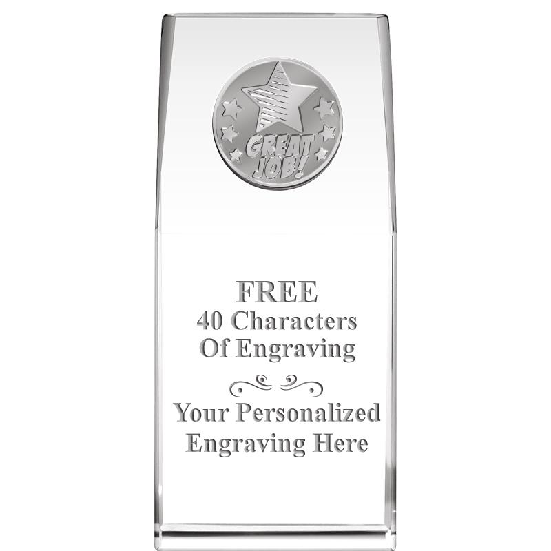 5"ZENITH CRYSTAL W/MEDALLION