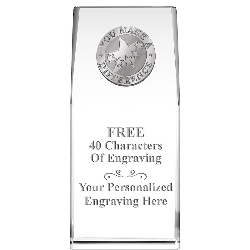 5"ZENITH CRYSTAL W/MEDALLION