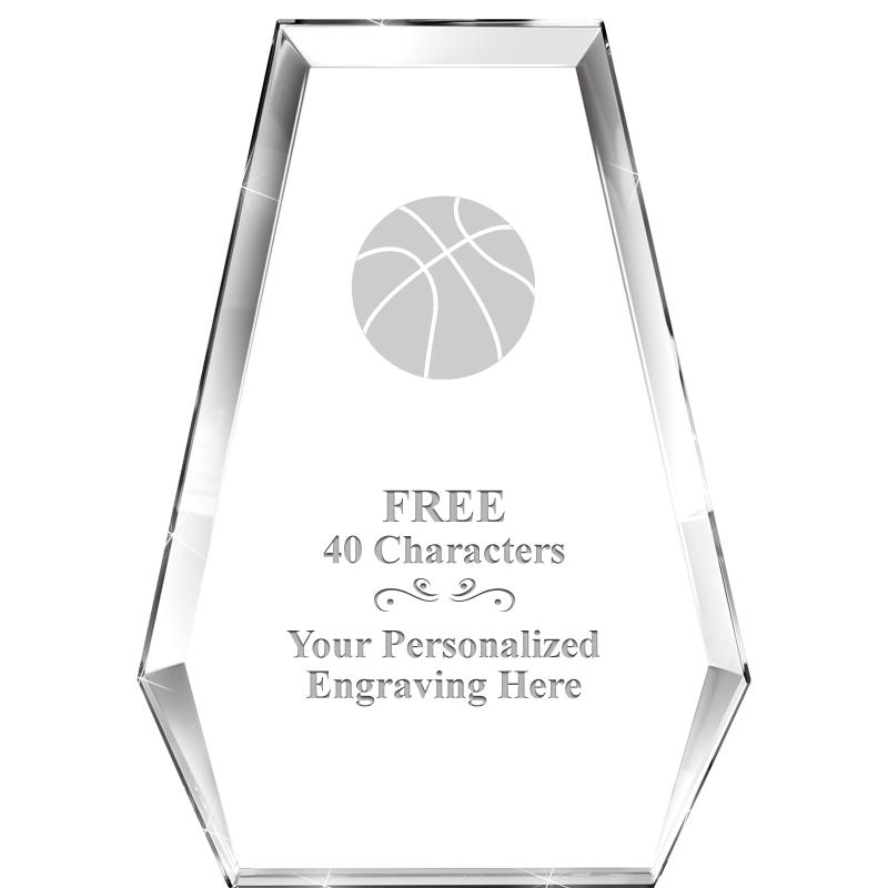 7" ATHENS PYRAMID CRYSTAL