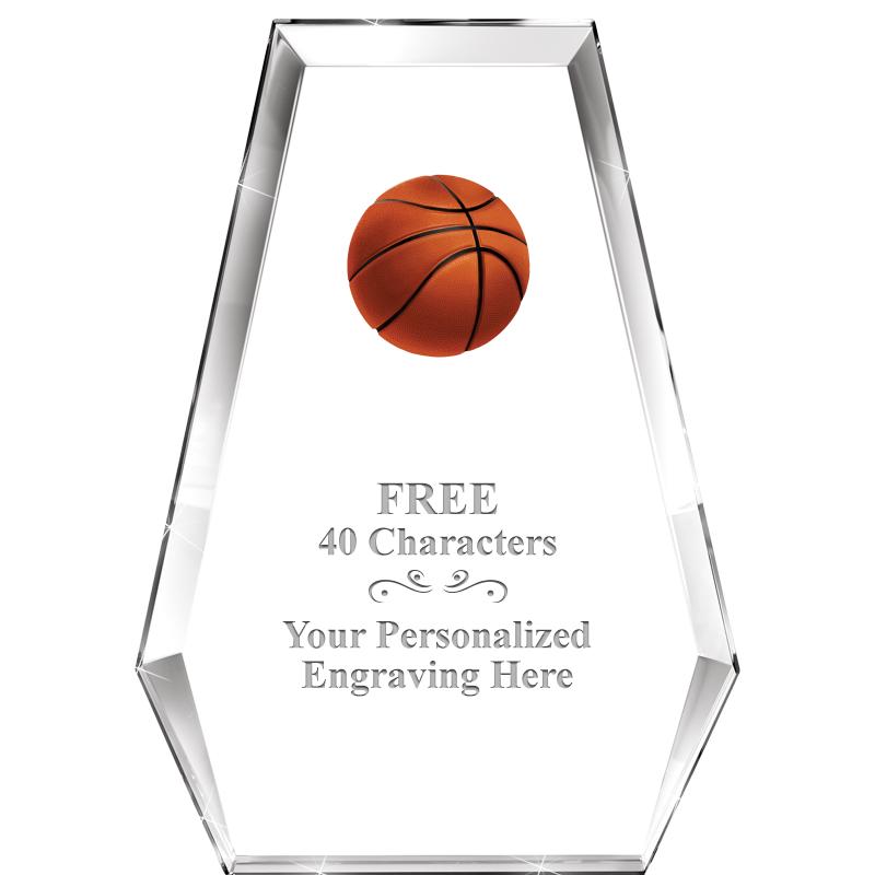 7" ATHENS PYRAMID CRYSTAL