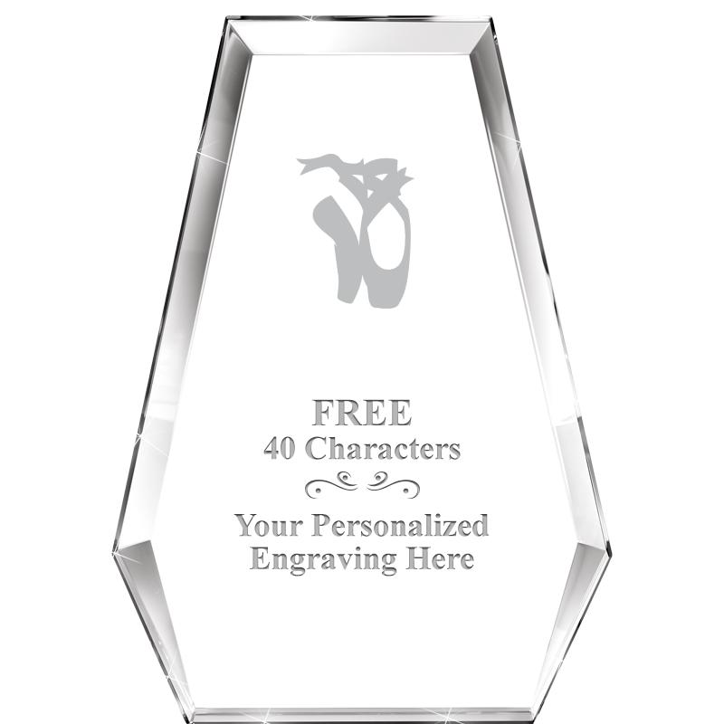 7" ATHENS PYRAMID CRYSTAL