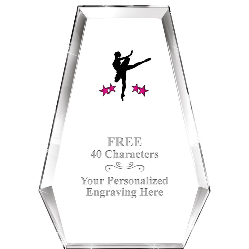 7" ATHENS PYRAMID CRYSTAL