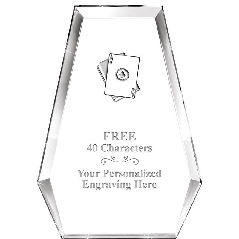 7" ATHENS PYRAMID CRYSTAL