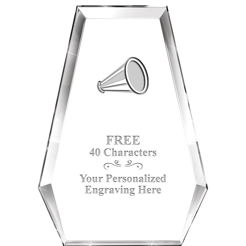 7" ATHENS PYRAMID CRYSTAL