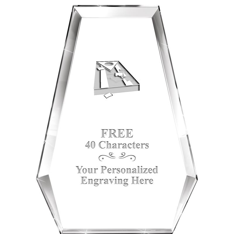 7" ATHENS PYRAMID CRYSTAL