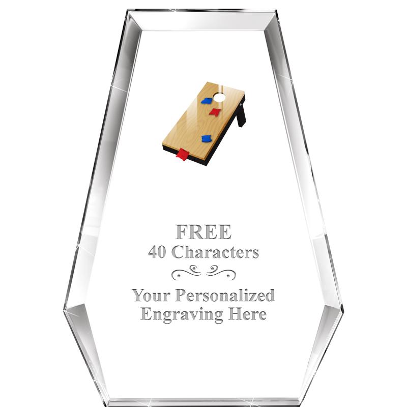 7" ATHENS PYRAMID CRYSTAL