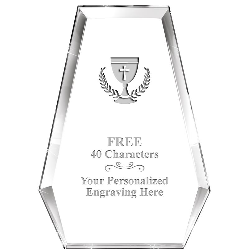 7" ATHENS PYRAMID CRYSTAL